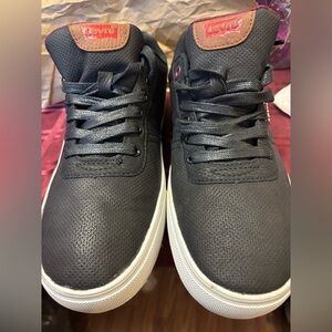 Levi's Black and White Men's Sneakers